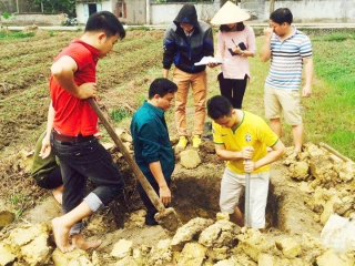 Chuyến đi thực tế, khảo sát ngoài thực địa lớp ĐC07 - Ngành Quản lý đất đai, hệ TCCN khoá IX